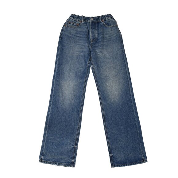 Alexander Wang Straight Leg Jeans Blue
